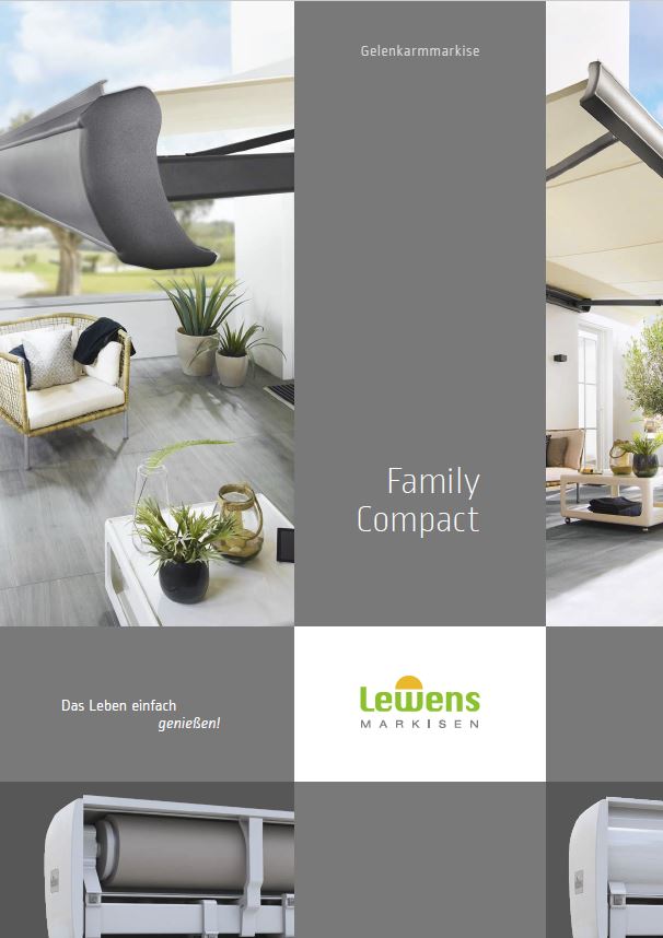 Prospekt LEWENS Modellreihe Family COMPACT